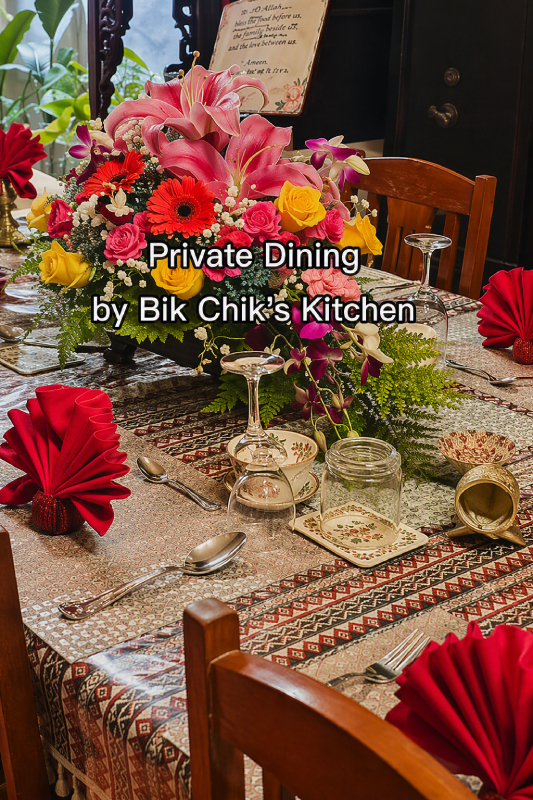 Private Dining by Bik Chik's Kitchen